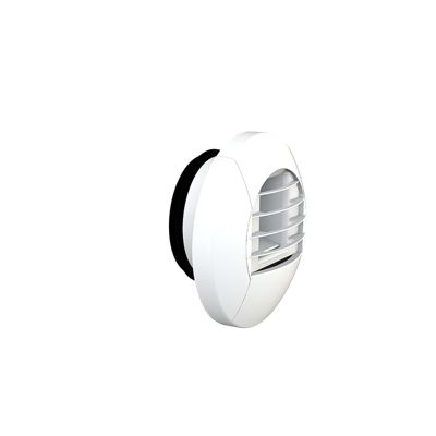 Bouche VMC hygroréglable salle de bain maison ALIZE HB + manch placo 80 mm - Alizé hygro HB01 5-40