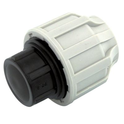 Bouchon femelle à compression Fitt S521020 en polypropylène pour tuyaux polyéthylène PN 16 bars