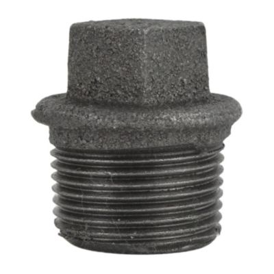 Bouchon mâle M fonte noire 20x27mm (3/4'') | Castorama
