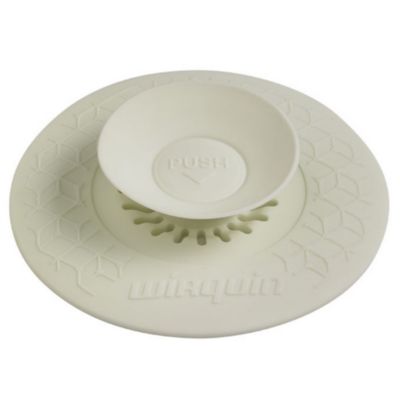 Bouchon universel Wirquin Uppy 2 en 1 ø110 mm blanc