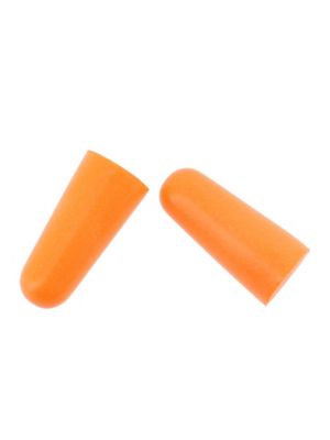 Bouchons d'oreilles coniques PU orange SNR 38 dB - Boîte distributrice 200 paires 200B38