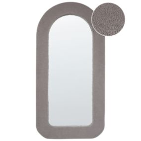 Bouclé Miroir 120 cm Taupe CERVON