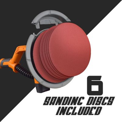 Boudech Ponceuse a bras 710/750W 6 vitesses 20 L 6 disques 225 mm