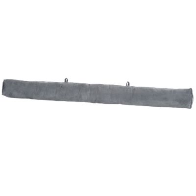 Boudin De Porte Isolant Atmosphera - 90 Cm Gris Foncé - Polyester - Anti-froid & Anti-bruit