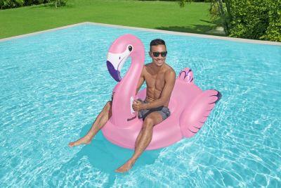 Bouée flamant rose Bestway L.1,53 x l.1,43 m