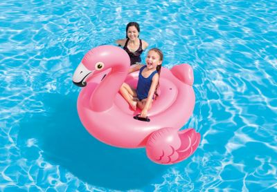 Bouée flamant rose Intex L.147 x l.140 x H.94 cm