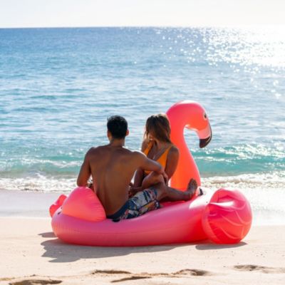 Bouée gonflable Intex type flamant rose géant 2m
