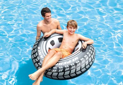 Bouée gonflable Intex type pneu à partir de 9 ans