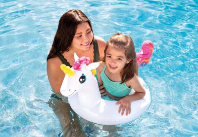 Bouée gonflable Intex type tête d'animal pour 3/6 ans