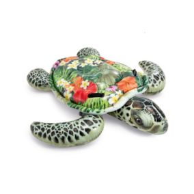 Bouée gonflable Intex type tortue aloha à chevaucher à partir de 3 ans