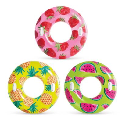 Bouee tube fruit gonflable diametre 107 CM