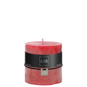Bougie cylindrique 80H Fuchsia 10x10x10 cm