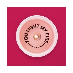 Bougie message secret - You light my fire Cire PA Design