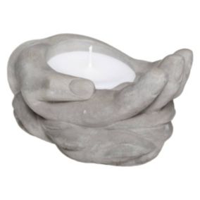 Bougie parfumée "Main" - citronnelle - 105g - Atmosphera