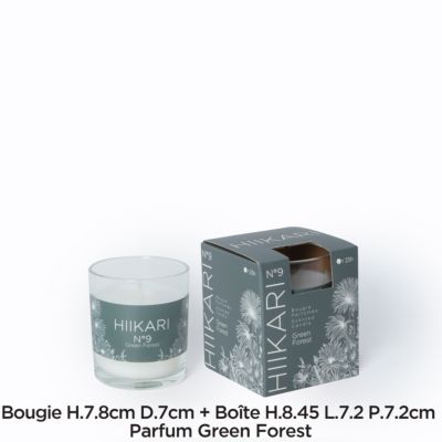 Bougie parfumée Sense green forest 110g JBY creation