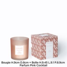 Bougie parfumée Sense pink cocktail 195g JBY creation