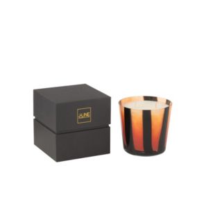 Bougie senteur multicouleur 13x13x13 cm