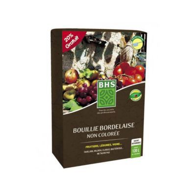 bouillie bordelaise non coloree 600g 20 gratuit castorama