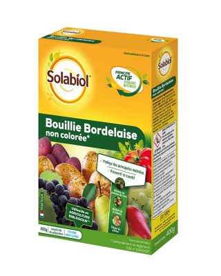 bouillie bordelaise non coloree solabiol 400g