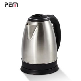 Bouilloire en inox - 1500W Capacité 1.8L - PEM KT-161