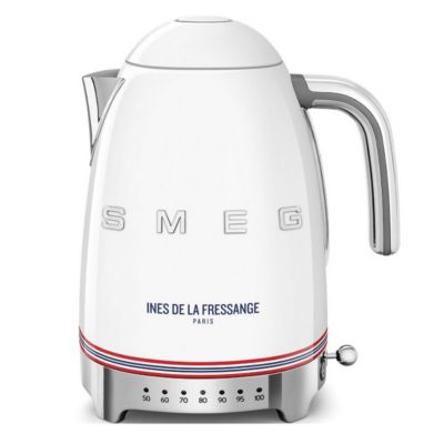 Bouilloire électrique 1.7l 2400w blanc Smeg KLF04IDFEU