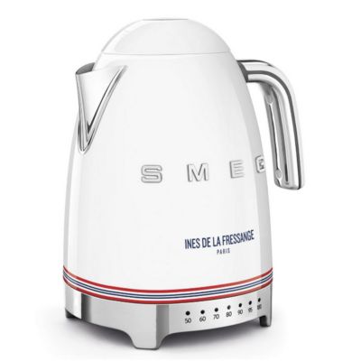 Bouilloire électrique 1.7l 2400w blanc Smeg KLF04IDFEU