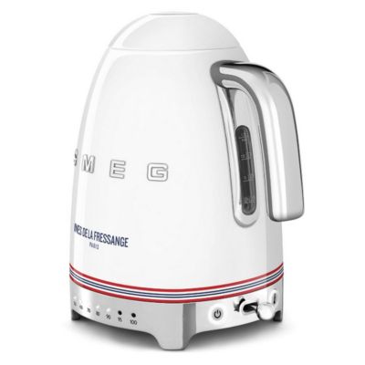 Bouilloire électrique 1.7l 2400w blanc Smeg KLF04IDFEU