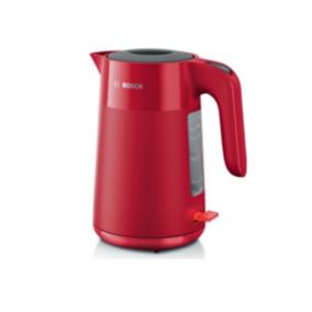 Bouilloire électrique 1.7l 2400w rouge Bosch TWK2M164