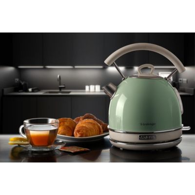 Bouilloire Sifflante Portable Prima 2,5L En Acier Inoxydable Vert Foncé - Parfaite Pour Camping, Pêche Et Voyages