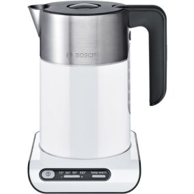 Bouilloire sans fil 1.5l 2400w blanc/anthracite Bosch TWK8611P
