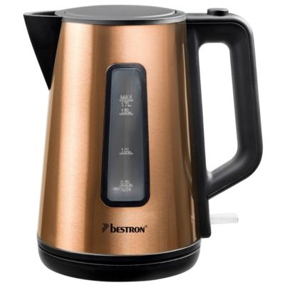 Bouilloire sans fil 1.7l 2200w Bestron AWK1000CO copper collection
