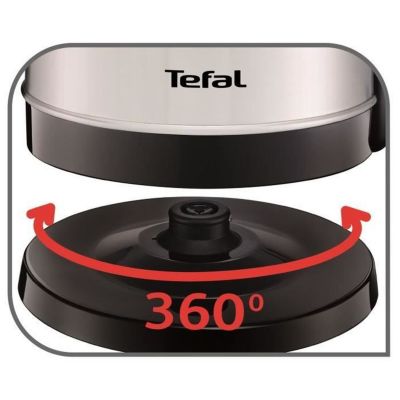 Bouilloire sans fil 1.7l 2400w inox Tefal KI150D10