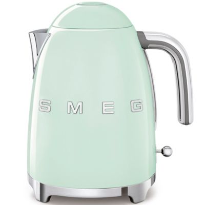 Bouilloire sans fil 1.7l 2400w vert d'eau Smeg KLF03PGEU