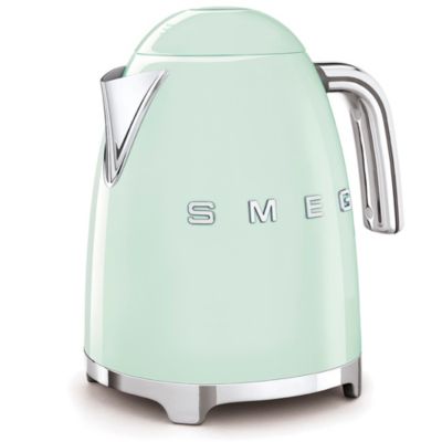 Bouilloire sans fil 1.7l 2400w vert d'eau Smeg KLF03PGEU