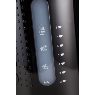 Bouilloire sans fil 1l 1300w noir Bodum 11452-01EURO