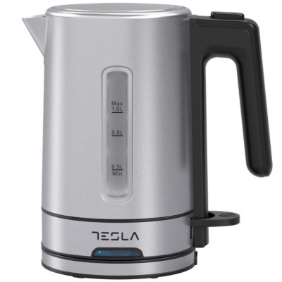 Bouilloire sans fil 1l 2200w inox Tesla KT450BX