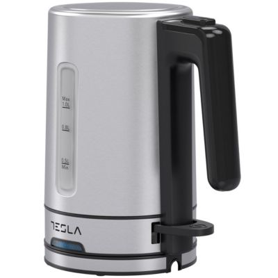 Bouilloire sans fil 1l 2200w inox Tesla KT450BX