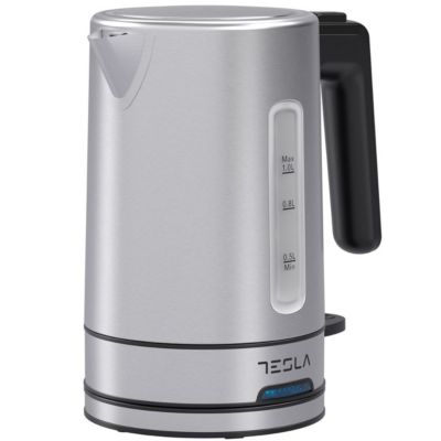 Bouilloire sans fil 1l 2200w inox Tesla KT450BX