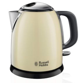 Bouilloire sans fil 1l 2400w crème Russell Hobbs 24994-70