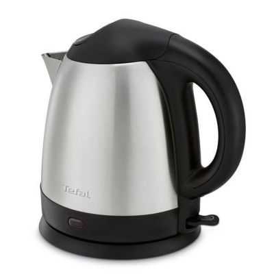 Bouilloire sans fil compacte 1.2l 1800w inox/noir Tefal KI431D10