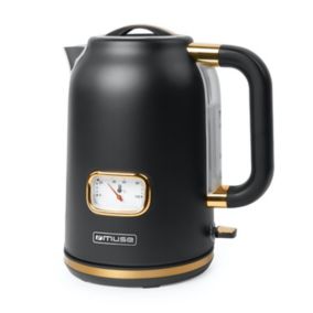 Bouilloire sans fil MUSE MS-030 BC - indicateur de température de l'eau - 2200W - Filtre amovible et lavable - Capacité de 1.7L