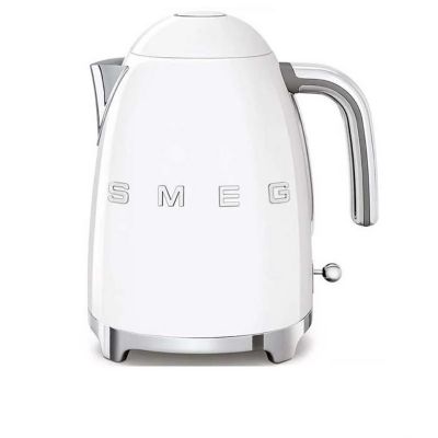 Bouilloire - SMEG - KLF03WHEU - 1,7 L - 2400W - Acier inox vernis - Blanc