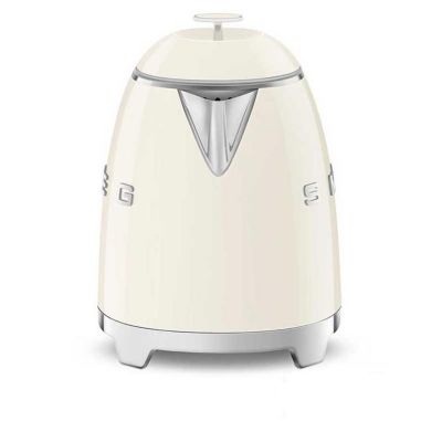 Bouilloire SMEG KLF05CREU crème 0.8L - Style années 50 - 1400W - Filtre anti-calcaire