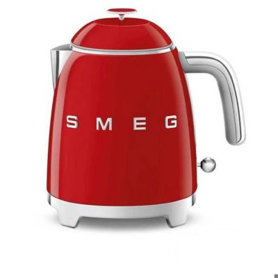 Bouilloire - SMEG - KLF05RDEU - 0,8 Litres - 1400 Watt - Rouge - Anti-calcaire et Maintien au chaud