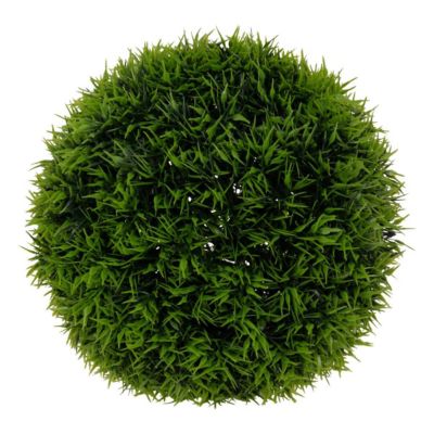 Boule de buis artificiel Carly vert D18cm - Atmosphera