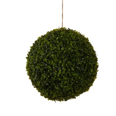 Boule de buis vert artificiel ø38 cm