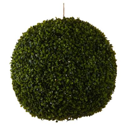 Boule de buis vert artificiel ø45 cm | Castorama