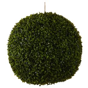 Boule de buis vert artificiel ø45 cm