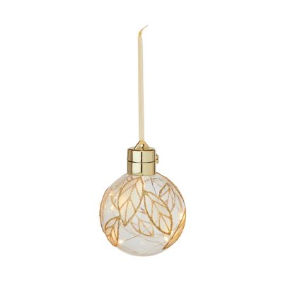 6 Boules De Noël Transparentes Forme Goutte - Ornements Remplissables à Personnaliser - Suspension Sapin Décoration Fête