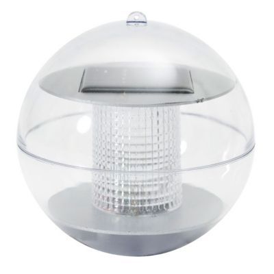 Boule flottante solaire Xanlite Crepuscule transparente IP44